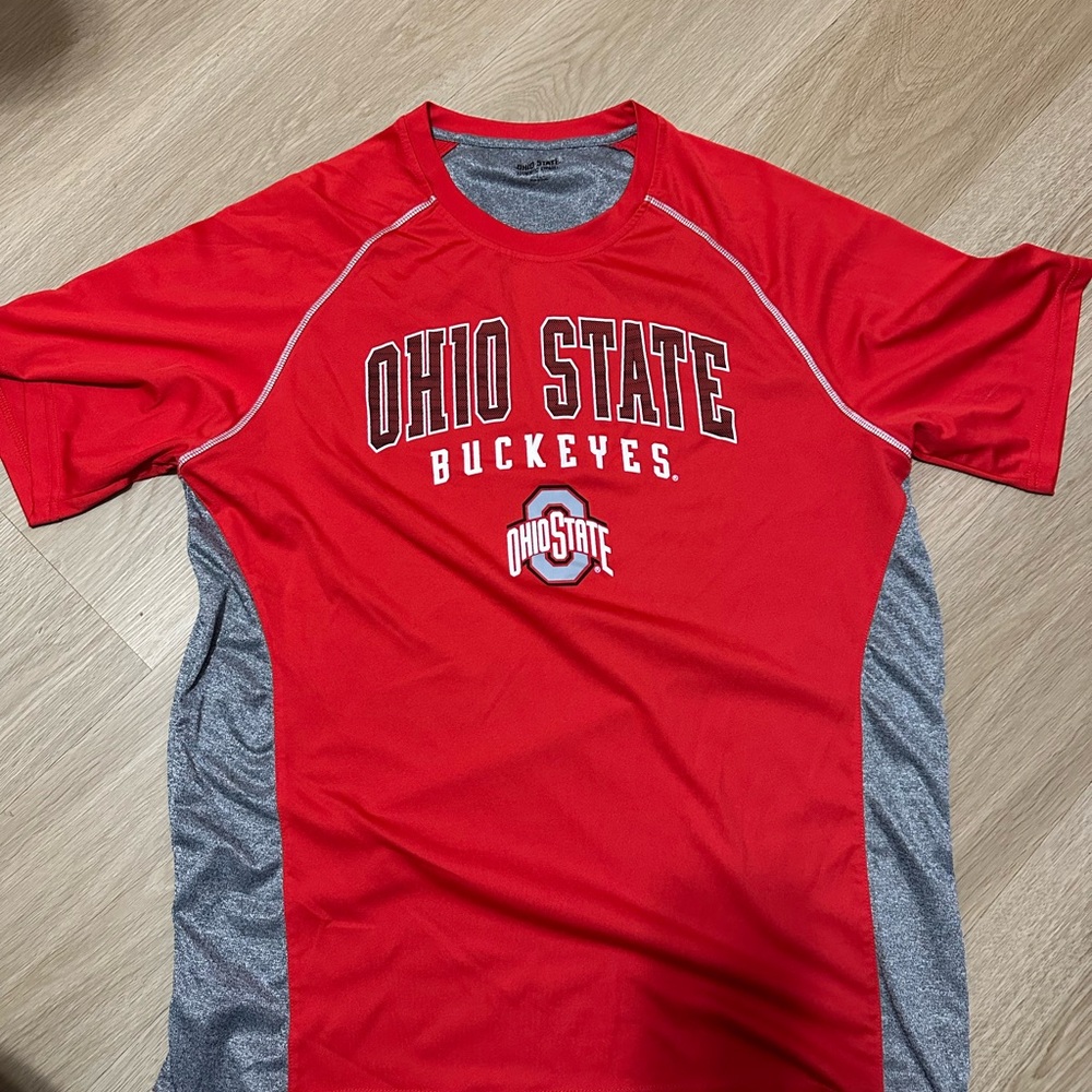 Ohio State Buckeyes Moisture Wicking Men's Shirt